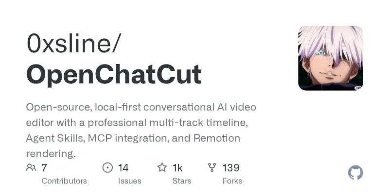 OpenChatCut screenshot