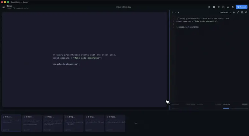OpenSlides screenshot