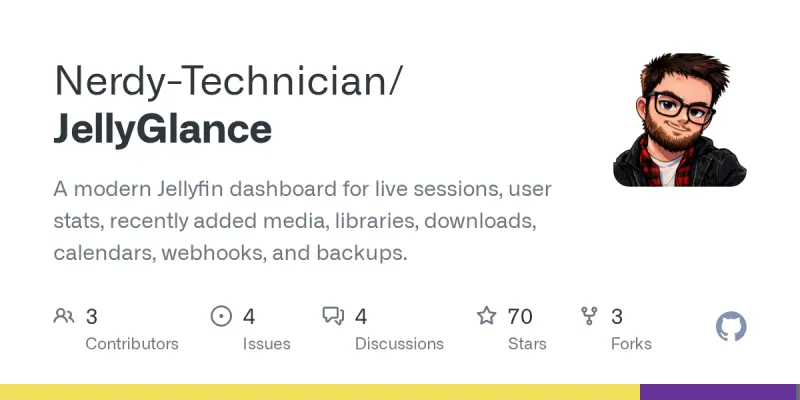 JellyGlance screenshot