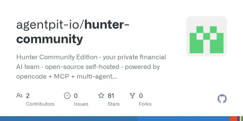 hunter-community screenshot