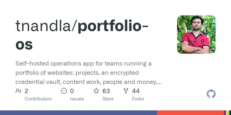 portfolio-os screenshot