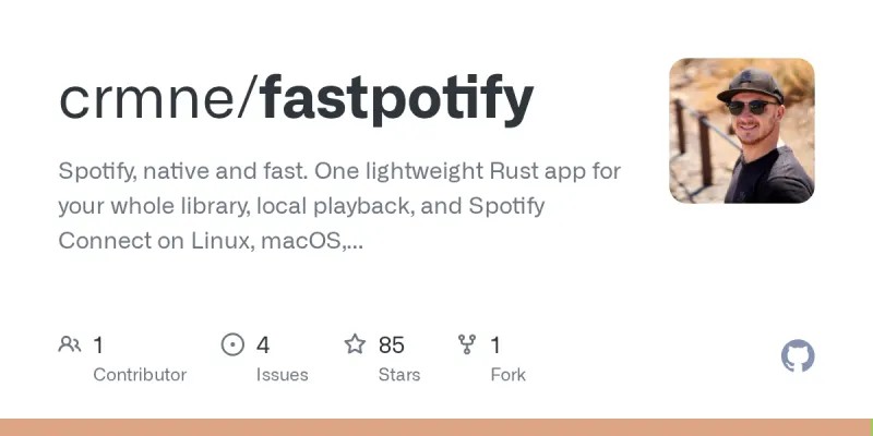 fastpotify screenshot