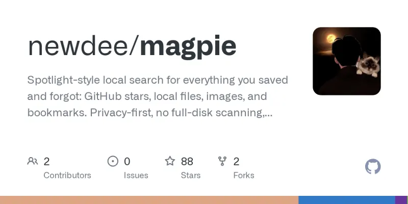 magpie screenshot