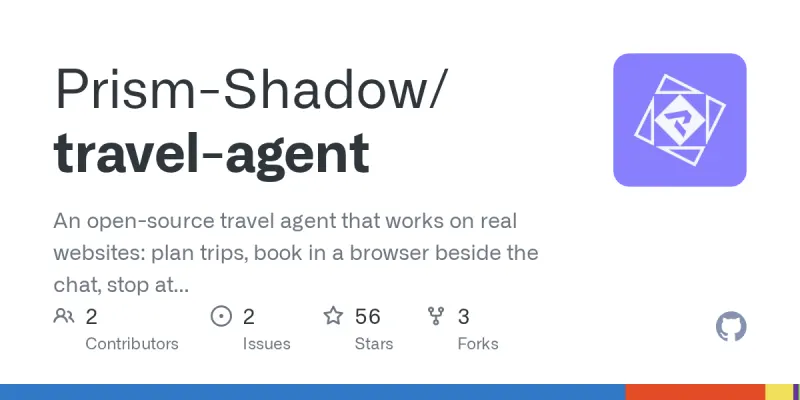 travel-agent screenshot