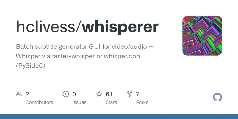 whisperer screenshot