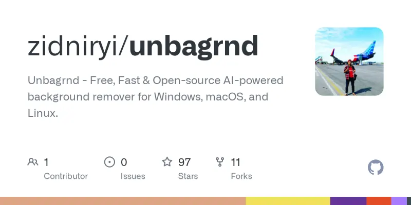 unbagrnd screenshot
