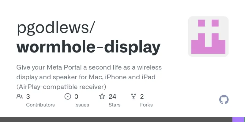 wormhole-display screenshot