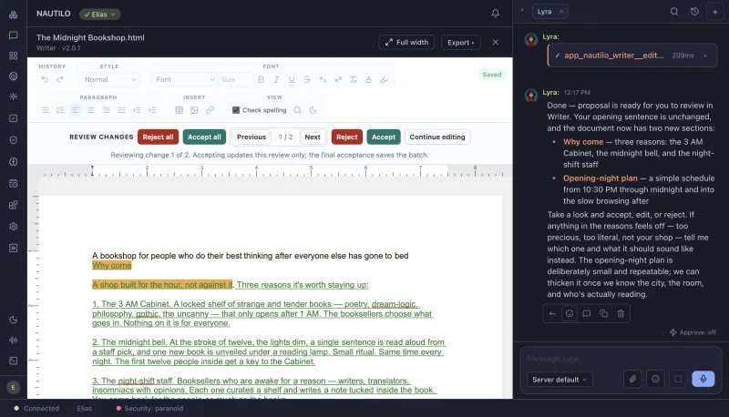 nautilo screenshot