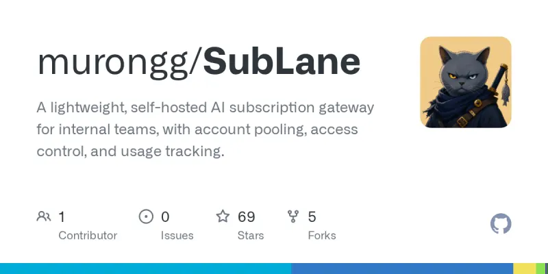 SubLane screenshot