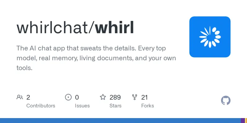 whirl screenshot