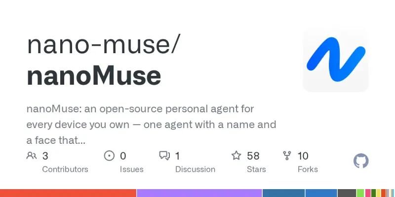 nanoMuse screenshot
