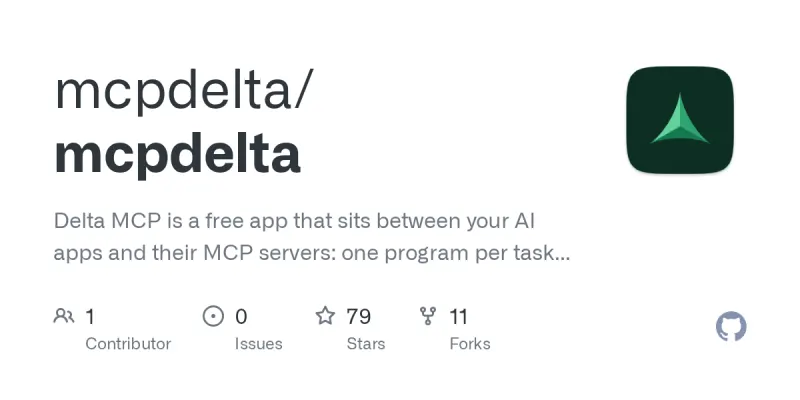 mcpdelta screenshot