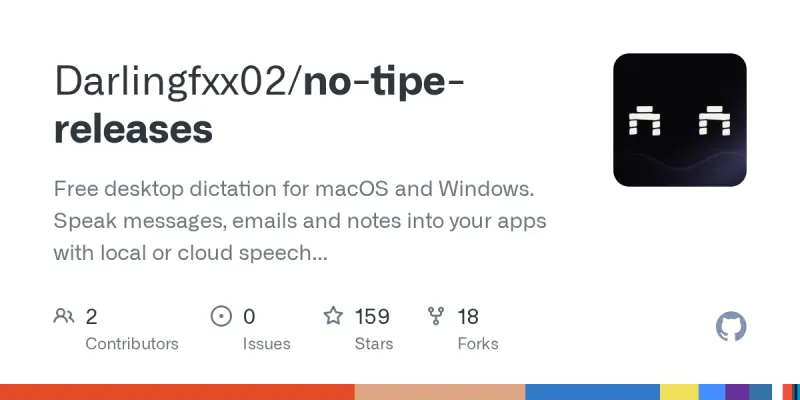 no-tipe-releases screenshot