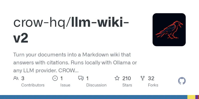 llm-wiki-v2 screenshot