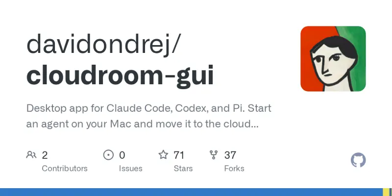 cloudroom-gui screenshot