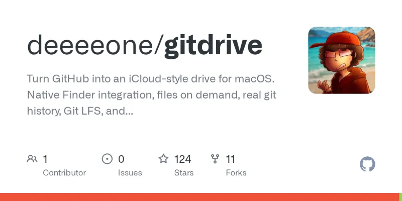 gitdrive screenshot