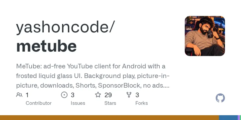 metube screenshot